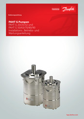 Danfoss PAHT G 70 Installations-, Betriebs- Und Wartungsanleitung