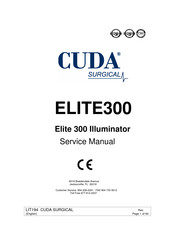 Cuda surgical ELITE300 Serviceanleitung