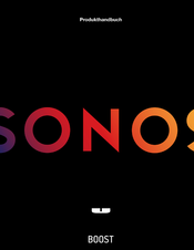 Sonos BOOST Produkthandbuch