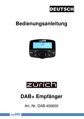 digiDAB ZURICH PRO Bedienungsanleitung