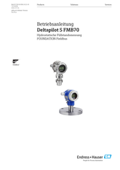 Endress+Hauser Deltapilot S FMB70 Betriebsanleitung