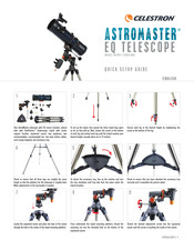 Celestron ASTROMASTER 130EQ-MD Kurzanleitung Zur Einrichtung