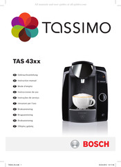 Bosch TAS4302 Gebrauchsanleitung