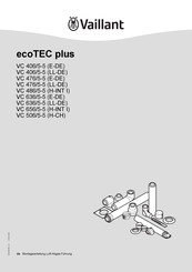 Vaillant ecoTEC plus VC 486/5-5 H-INT I Montageanleitung