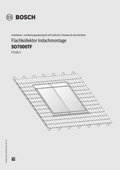 Bosch FT226-2 Installations- Und Wartungsanleitung Für Die Fachkraft