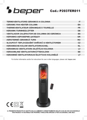 Beper P203TER011 Bedienungsanleitung
