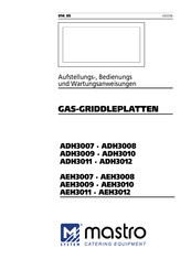 mastro ADH3007 Installations-, Bedienungs- Und Wartungsanweisungen
