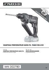 Parkside PABH 20-Li B2 Originalbetriebsanleitung