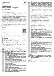 Renkforce BT-DOCKING-09 Bedienungsanleitung