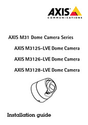 Axis Communications 02916-001 Installationsanleitung