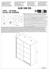 Forma Ideale ALBI 180 OG Montageanleitung