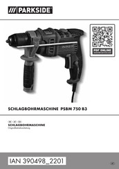 Parkside PSBM 750 B3 Originalbetriebsanleitung