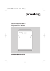 Privileg 5710 i Gebrauchsanweisung