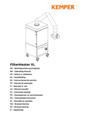 Kemper FilterMaster XL Betriebsanleitung