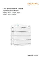 Sungrow SBR064 Kurzanleitung Zur Installation