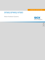 Sick SFS60 Betriebsanleitung