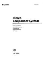 Sony SEN-R5520 Bedienungsanleitung
