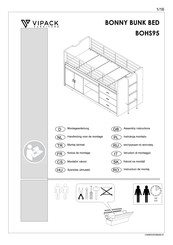 VIPACK BONNY BUNK BOHS95 Montageanleitung