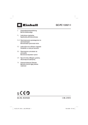 Einhell GC-PC 1335/1 I Originalbetriebsanleitung