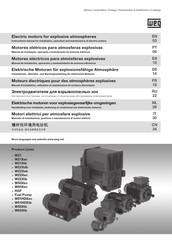 WEG W50Xtb Installations-, Betriebs- Und Wartungsanleitung