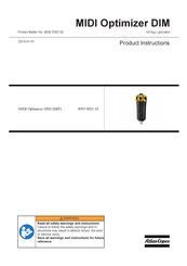 Atlas Copco MIDI Optimizer DIM Produktanweisungen