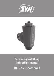 syr HF 3425 compact Bedienungsanleitung