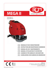 RCM MEGA 802 Handbuch Für Gebrauch Und Wartung
