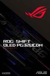 Asus ROG SWIFT OLED PG32UCOM Bedienungsanleitung