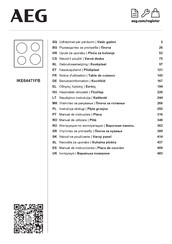 AEG IKE64471FB Benutzerinformation