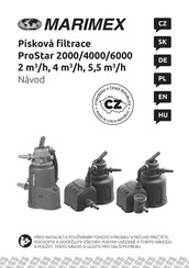 MARIMEX ProStar 2000 Bedienungsanleitung