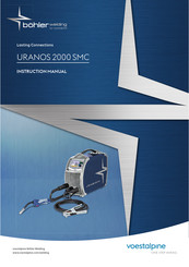 voestalpine Böhler Welding URANOS 2000 SMC Bedienungsanleitung
