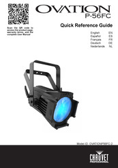Chauvet Professional OVATIONP56FC-2 Kurzanleitung