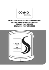 Cosmo CFWME50 Montage- Und Bedienungsanleitung