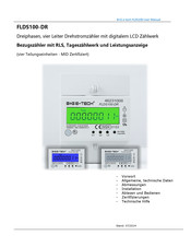 B+G E-Tech FLDS100-DR Bedienungsanleitung