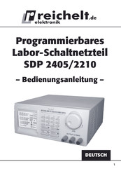 reichelt elektronik SDP 2405 Bedienungsanleitung