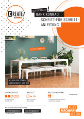 OBI CREATE! KONRAD Schritt-Für-Schritt-Anleitung