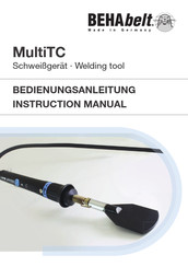 BEHAbelt MultiTC Bedienungsanleitung