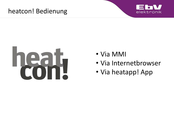 EbV elektronik heatcon! Bedienungsanleitung