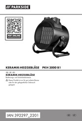 Parkside 392297 2201 Bedienungs- Und Sicherheitshinweise
