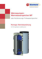 Solarbayer WP 2000 Montage & Betriebsanleitung