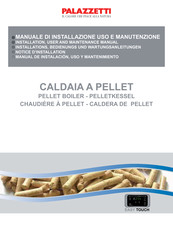 Palazzetti EASY TOUCH Installations, Bedienungs Und Wartungsanleitungen