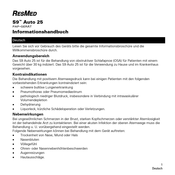 ResMed S9 Auto 25 Informationshandbuch