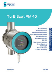 SIGRIST-PHOTOMETER TurBiScat PM 40 Kurzanleitung