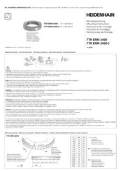 HEIDENHAIN TTR ERM 2400 Montageanleitung