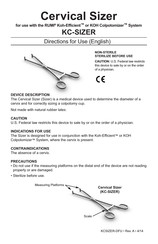 CooperSurgical KC-SIZER Gebrauchsanleitung