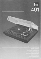 Dual CS 491 Bedienungsanleitung