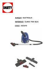 Electrolux Clario Serie Gebrauchsanweisung