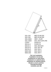 Baxi DH200 SL Flachdach-Montagesystem