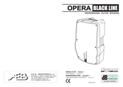 A.E.B. OPERA Black Line Serie Bedienungsanleitung