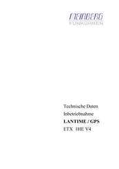 Meinberg LANTIME / GPS ETX 1HE V4 Technische Daten